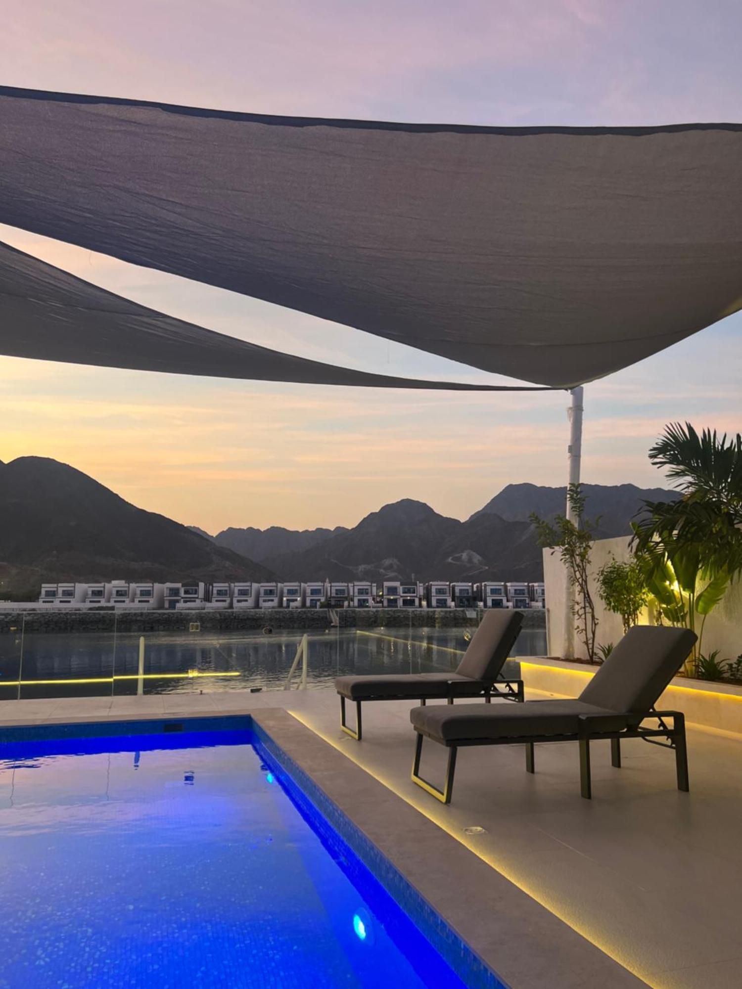 Al Dana Sea View Villa Fudžajra Exteriér fotografie