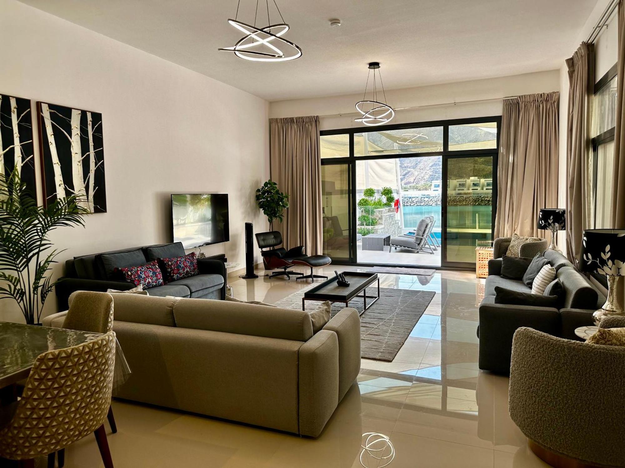 Al Dana Sea View Villa Fudžajra Exteriér fotografie
